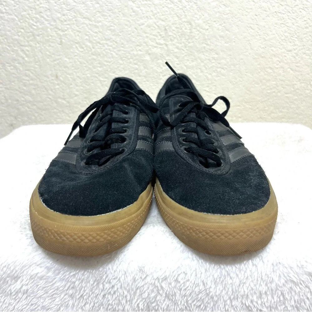 Adidas Adi Ease Black Gum Sneakers Suede Men’s Size 13